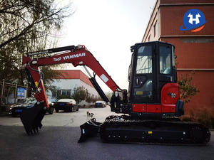 100% originale <span class=keywords><strong>Yanmar</strong></span> VIO50 VIO55-6 VIO55-5 5 tonnellate 5.5 Ton piccolo escavatore di seconda mano <span class=keywords><strong>Yanmar</strong></span> Mini scavatore - Product Image 3