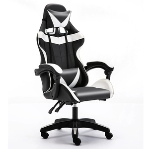 Lusso a basso prezzo regolabile sedia da gioco girevole ergonomica con poggiapiedi fornitore della cina Lift-and-Slide - Product Image 1