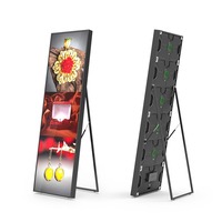 Display digitale pubblicità led poster schermo a led P2.5 per interni a colori poster a led display wifi in piedi poster di controllo display a led
