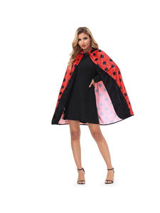 Cape adulte coccinelle et abeille pour fêtes costumées d'Halloween et capes sur le thème des animaux - Product Image 6