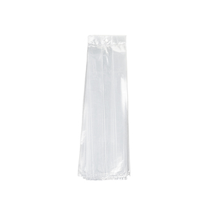 Neutral Tear-Off <b>Bags</b> 10x37 Cm Polyethylene Food <b>Storage</b> With Side Gusset - Product Image 3