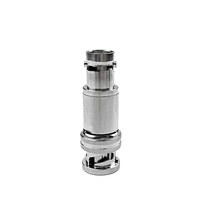 Adaptador de Contacto de Cobre RF Triaxial BNC Macho a BNC Hembra para Bus de Datos MIL-STD-1553B