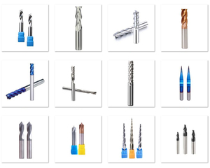 Custom 1.0-20mm Carbide <strong>End</strong> <strong>Mill</strong> Milling Cutter with Single Flute Router Bits for PVC Acrylic Aluminum CNC Tools - Product Image 6