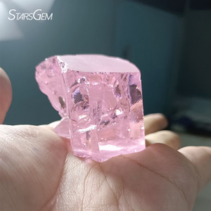 Đá <span class=keywords><strong>CZ</strong></span> tổng hợp chất lượng cao Starsgem, kiểu dáng lạ mắt, kích thước không đều, màu hồng, bán chạy - Product Image 4