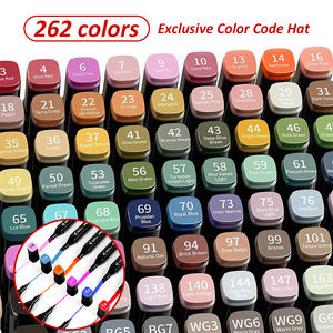 <span class=keywords><strong>Pennarelli</strong></span> Permanenti a Base Alcolica Somagi 262 Colori, Rotuladores a Doppia Punta, Marcatori Feutres Alcools, <span class=keywords><strong>Pennarelli</strong></span> Artistici - Product Image 3