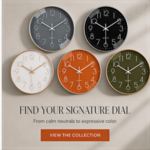 Horloge murale ronde en acrylique de 12 pouces, designs minimalistes colorés pour la <span class=keywords><strong>cuisine</strong></span>, le bureau, l'hôtel, la décoration de chambre moderne, collections - Product Image 6