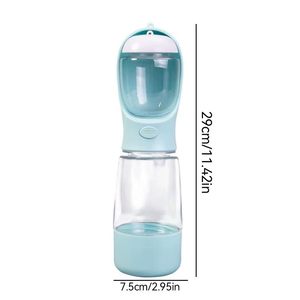 <span class=keywords><strong>Gourde</strong></span> pour <span class=keywords><strong>chien</strong></span> 3-en-1 tendance 2026 – Bouteille d'eau portable et écologique en plastique pour animaux de compagnie - Product Image 5