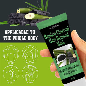 Masker Hitam Arang Bambu Penghilang Bulu Area Pribadi Tanpa Rasa Sakit untuk Penghilangan Bulu - Product Image 6