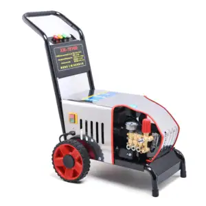 220V High Pressure Washer Complete Commercial Industrial Farm Push Pull Washer 2.2KW Includes Tip Tube Filter