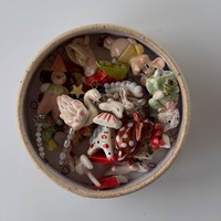 Pendentif artisanal Saint-Valentin en forme de cheval à bascule, champignon, renard, voiture, lapin, cygne, coq, non toxique, élégant, en matériau durable