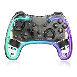 无线游戏操纵杆Joypad，带RGB灯，用于Nintend开关BT游戏手柄控制器