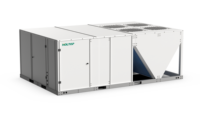 Unité de traitement d'air au sol Energy Star de 25 tonnes avec moteur CC, système CVC, climatisation centrale, économie d'énergie