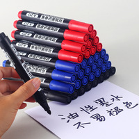 Marqueur permanent grande capacité personnalisé, encre indélébile, noir, rouge, bleu, marqueur logistique imperméable