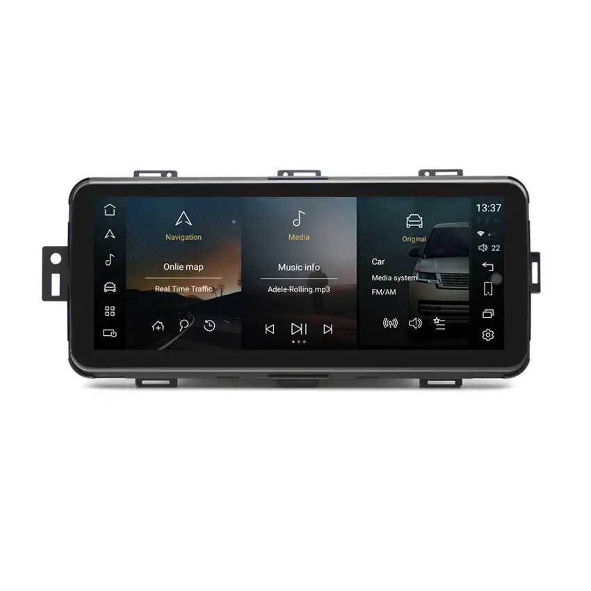 2023 accessoires de voiture 12.3 pouces Android 8 Core mise à niveau de voiture Kits intérieurs Radio GPS Navigation pour Range Rover Sport L494