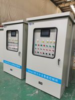Gabinete de Control PLC de Calidad Excepcional, Caja de Distribución Eléctrica, Equipo de Distribución de Energía para Proyecto de Desvío de Aguas Pluviales