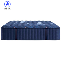 Qualitäts-Topper Orthopädische Federkernmatratze 150x200 Gel-Memory-Schaum mit Latex und Taschenfederkern