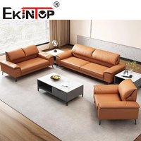 Canapé de bureau commercial Ekintop, style moderne, ensemble de meubles de bureau luxueux