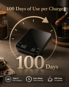 New Large Display OEM <b>Electronic</b> Coffee Scale with <b>Timer</b> Function Portable Digital Coffee Weight Scale - Product Image 3