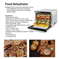 Qana Smart Wifi App Voedsel Dehydrator Lucht Friteuse Voor Gebraden Kook Bakken Toast Beef Jerky Groenten Fruit Uitdrogen Machine