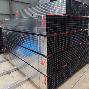 Tuyau <span class=keywords><strong>carré</strong></span> en acier galvanisé Q235 SS400 MS SHS GI <span class=keywords><strong>30X30</strong></span> ASTM A500 7 pieds, tableau des diamètres des tuyaux carrés en acier galvanisé - Product Image 2