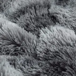 Leichte, flauschige, wärmende Luxus-Plüsch-Fleece decke aus Kunst pelz für den Winter