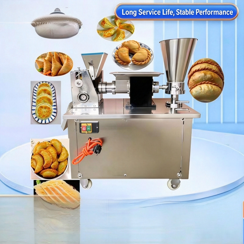 Production Ready Curry Puff Dumpling Machine With Multi Roller Dough ...