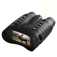 Télescope Binoculaire de Vision Nocturne en Couleur Intégrale NV2185 4500mAh avec Lampe LED et Boussole pour Activités de Plein Air – Fabrication Chinoise