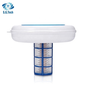 Purificador solar blanco de alta calidad <span class=keywords><strong>para</strong></span> <span class=keywords><strong>spa</strong></span> y piscinas inflables Material de PVC y PC Ionizador de cobre <span class=keywords><strong>para</strong></span> piscinas - Product Image 6