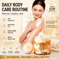 Crème éclaircissante corporelle à action rapide, lotion naturelle éclaircissante, atténue les taches pigmentaires, bronzage, taches sombres, soin de la peau du corps, marque privée