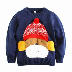 Pull fantaisie amusant pour enfants, Noël, printemps, automne, motif tricoté - Product Image 1