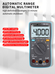 Máy đo điện trở điện dung ZOYI ZT-100 Ampe kế Vôn kế Máy đo điện trở điện dung 4000 Đếm Dụng cụ đo có độ chính xác cao - Product Image 4
