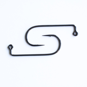 Chất Lượng Cao Bền Sử Dụng Câu Cá Móc Thép Carbon Cao Nhiệm Vụ Nặng Nề Vòng Uốn Cong <span class=keywords><strong>Jig</strong></span> 90 ° Móc - Product Image 2