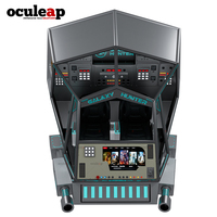 Simulateur de vol VR 2027, Simulateur de montagnes russes 9D avec tir en Metaverse, Machine de jeu d'arcade, Cinéma volant 12D pour aire de jeux intérieure