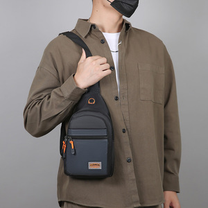 Men's Chest <b>Bag</b> Nylon Large Capacity Multi Layer Storage Crossbody <b>Bag</b> Everyday Outfits Fashionable Commuter Shoulder <b>Bag</b> - Product Image 3