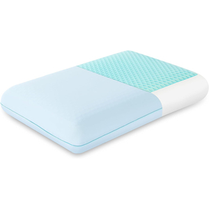 Comfortable Cooling Gel Memory Foam Orthopedic Pillow <strong>for</strong> <strong>Back</strong> Stomach Sleepers Solid Pattern Neck Support <strong>for</strong> <strong>Rest</strong> <strong>Bed</strong> Sleeping - Product Image 2