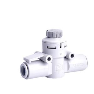 Válvula Reguladora de Velocidad de Paso Directo Tipo SMC AS1002F-04A 06A, Acelerador de Tubería AS2052F-08A, Conector OEM - Product Image 1