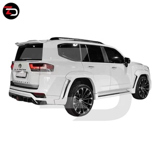 Kit de Carrocería Estilo WD a <span class=keywords><strong>Precio</strong></span> de Fábrica con Parachoques Delantero, Difusor Trasero, Alerón, Guardabarros y Parrilla Delantera para Land Cruiser <span class=keywords><strong>LC300</strong></span> - Product Image 2