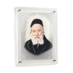 Acryl-Passah-Host Elegantes Judaica-Tischdisplay Hochwertiges Festtags-Tischdekor Luxuriöser Lucite-Seder-Teller - Product Image 1