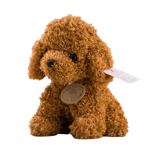 Groothandel Pluche Teddy Hond Knuffel Huisdecoratie Kinderen Verjaardagscadeau Zachte Teddy Kleine Hond Met Doek Pop - Product Image 1