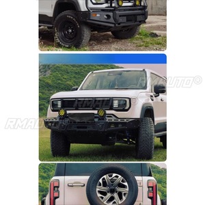 ชุดแต่งสไตล์ BJ40 2024 ชุดแต่งกันชนหน้ารถยนต์ สปลิตเตอร์ดิฟฟิวเซอร์ สปอยเลอร์ ฝาครอบกันชน ชุดแต่งกันชนหน้า - Product Image 6