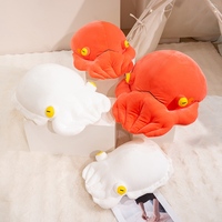 Adorable peluche boules de poulpe en coton biologique super doux avec technique lavée en polyester Fonction anti-stress Doublure en maille