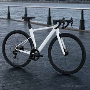 Bicicletta <span class=keywords><strong>da</strong></span> Strada in Lega di Alluminio 700 x 28C, Opzioni 16 18 20 Velocità, Freno a Disco, Forcella Rigida per Ciclismo su Strada - Product Image 3