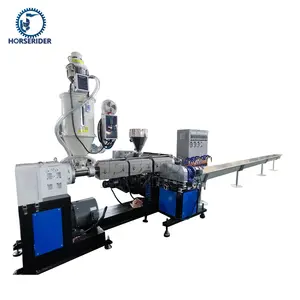 Horserider Fibra Reforçada Tubo Extrusão Linha/PVC Trançado Tubo Extrusão Linha/PVC Jardim Soft Pipe Making Machine