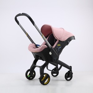 Nuovo Passeggino 4-in-1 in Lega di Alluminio con Seggiolino Auto, Navicella e Culla Oscillante per Bambini da 0-24 Mesi, Modello Eight Hundred - Product Image 3