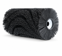 Brosse à rouleaux pour balayeuse industrielle Dulevo 5000 6000 |   Brosse de nettoyage routier montée sur camion pour le nettoyage municipal et routier