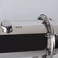 Filtre central pour eau du robinet domestique, en acier inoxydable, à haut débit, ultrafiltration pour cuisine, purificateur d'eau pour toute la maison