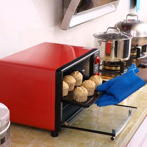 Gants de cuisine longs en silicone imperméables et antidérapants, gants de grillade résistants à la chaleur, gants de barbecue, maniques de four en silicone pour la cuisine - Product Image 6