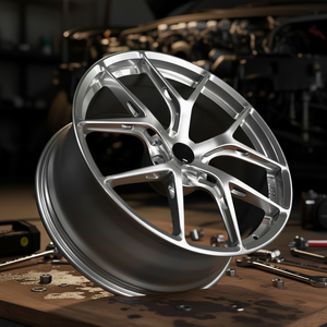 Jantes en alliage d'aluminium forgées sur mesure OEM 5x120 5x112 19-21 pouces <span class=keywords><strong>FI</strong></span> R pour BMW M5 M3 et pour Mercedes, état neuf avec ET 30mm - Product Image 4