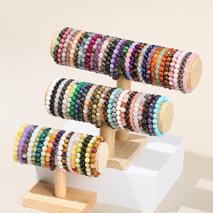 Wholesale Price 8mm Natural Quartz Amethyst Beads <strong>Healing</strong> Bracelets Jewelry Bead Gemstone <strong>Crystal</strong> Bracelet - Product Image 2