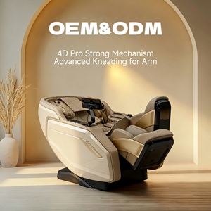 Poltrona Massaggiante Intelligente 4D Portatile OEM con Gravità Zero, Rullo per Piedi, Altoparlanti Bluetooth, Riscaldamento e Airbag - Product Image 1